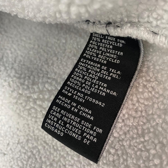 1 Madison Expedition Women's Hooded Teddy Jacket Gray Size S $125 #7 - Picture 6 of 10